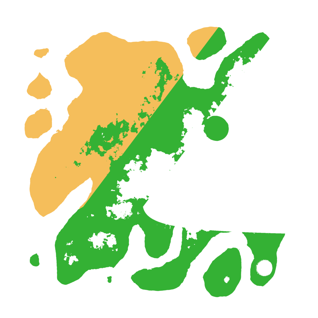 Biome Rust Map: Barren, Size: 3500, Seed: 3762303