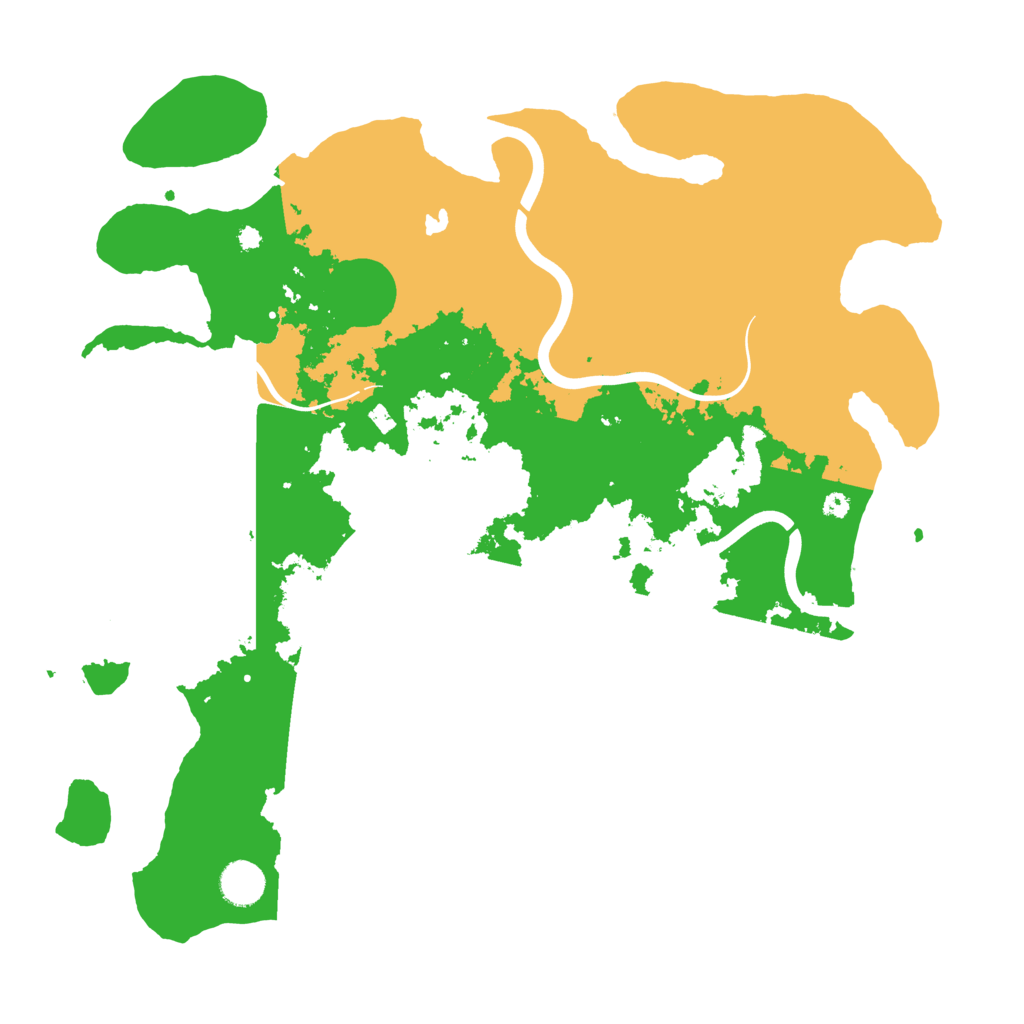 Biome Rust Map: Procedural Map, Size: 4000, Seed: 349327