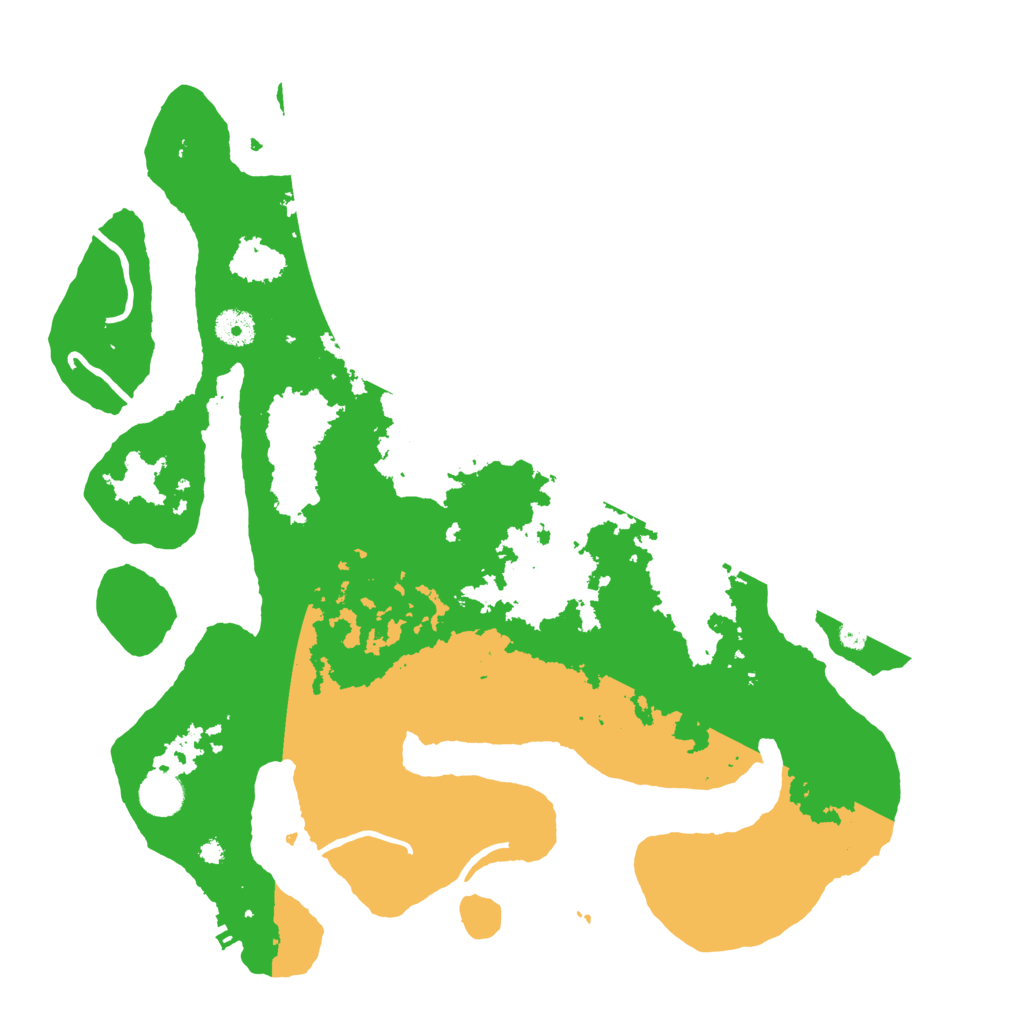 Biome Rust Map: Procedural Map, Size: 4000, Seed: 366185