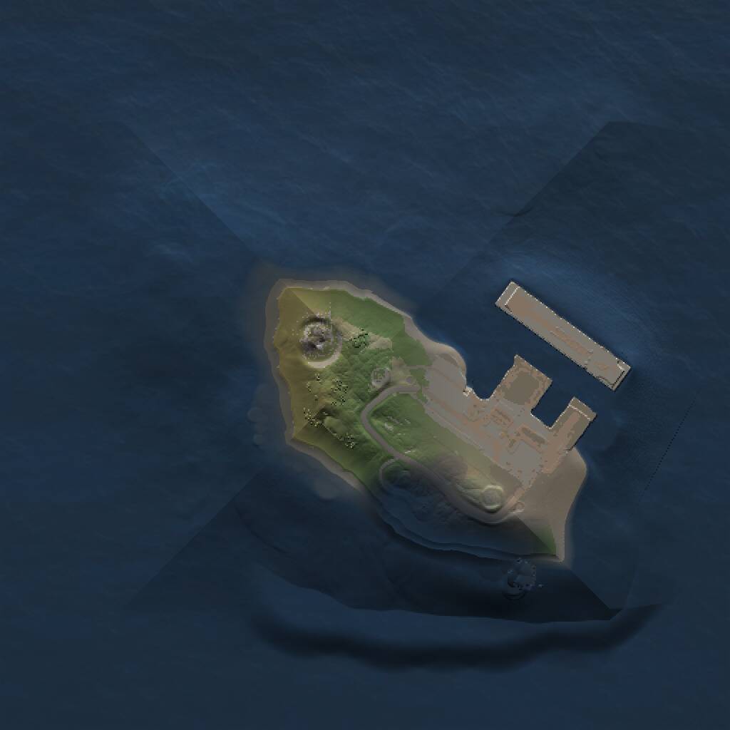 Rust Map: Procedural Map, Size: 1000, Seed: 314752837, 2 Monuments