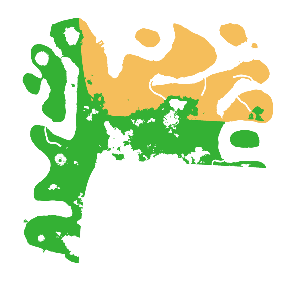 Biome Rust Map: Procedural Map, Size: 3800, Seed: 993120