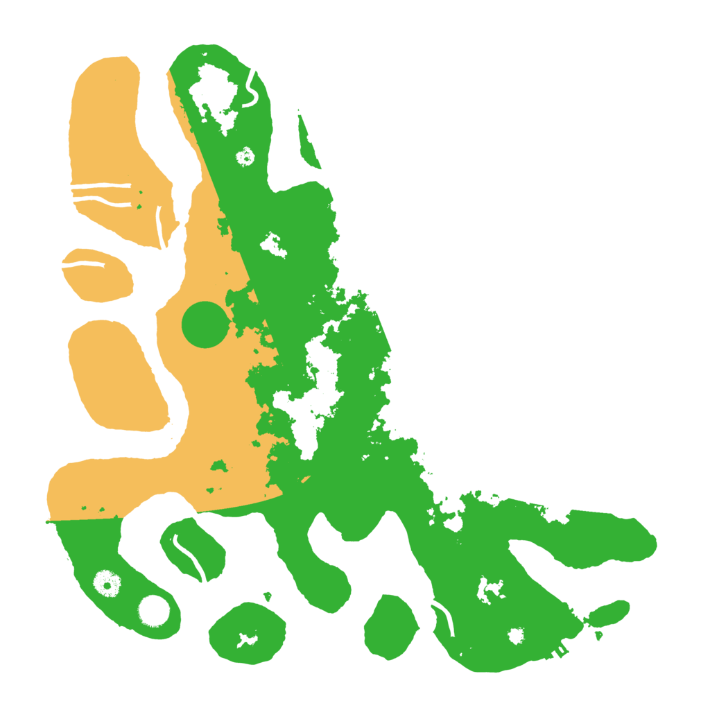 Biome Rust Map: Procedural Map, Size: 4000, Seed: 4070