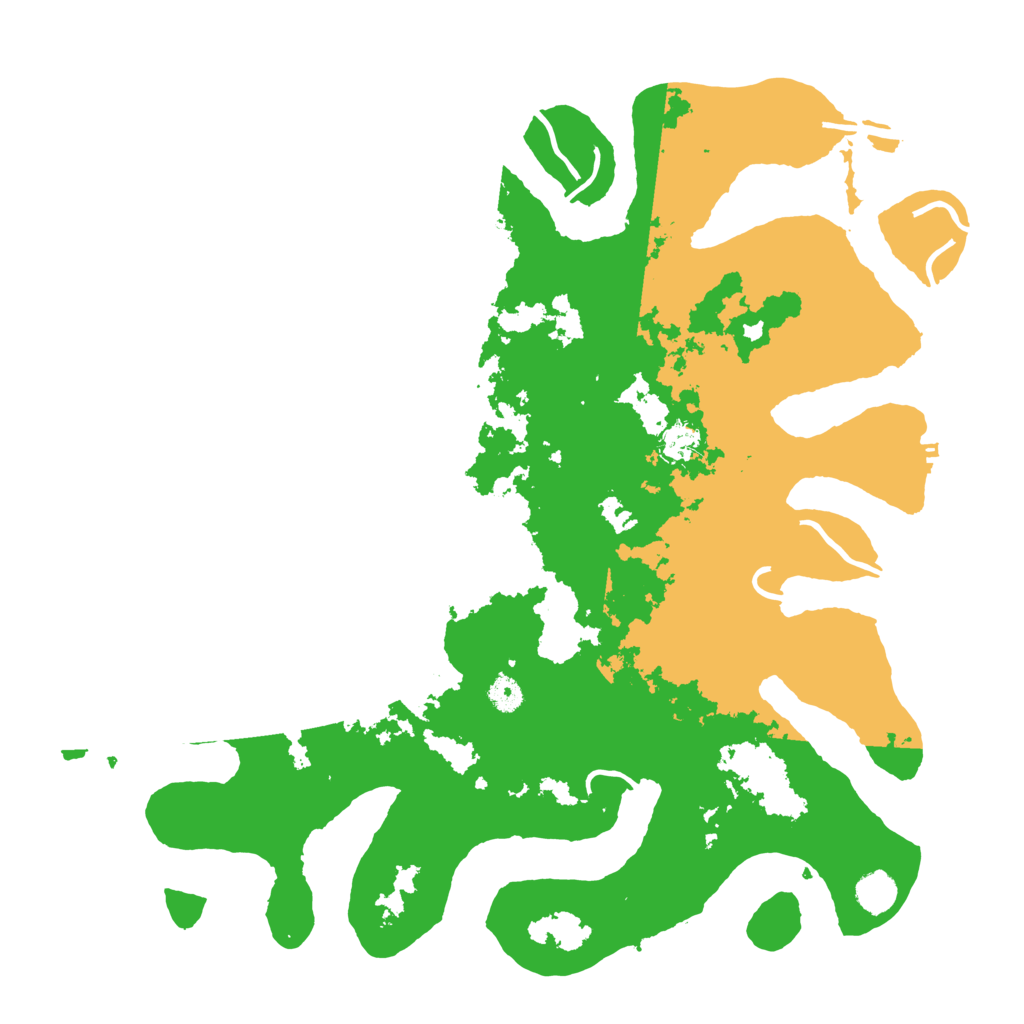 Biome Rust Map: Procedural Map, Size: 4500, Seed: 3762432