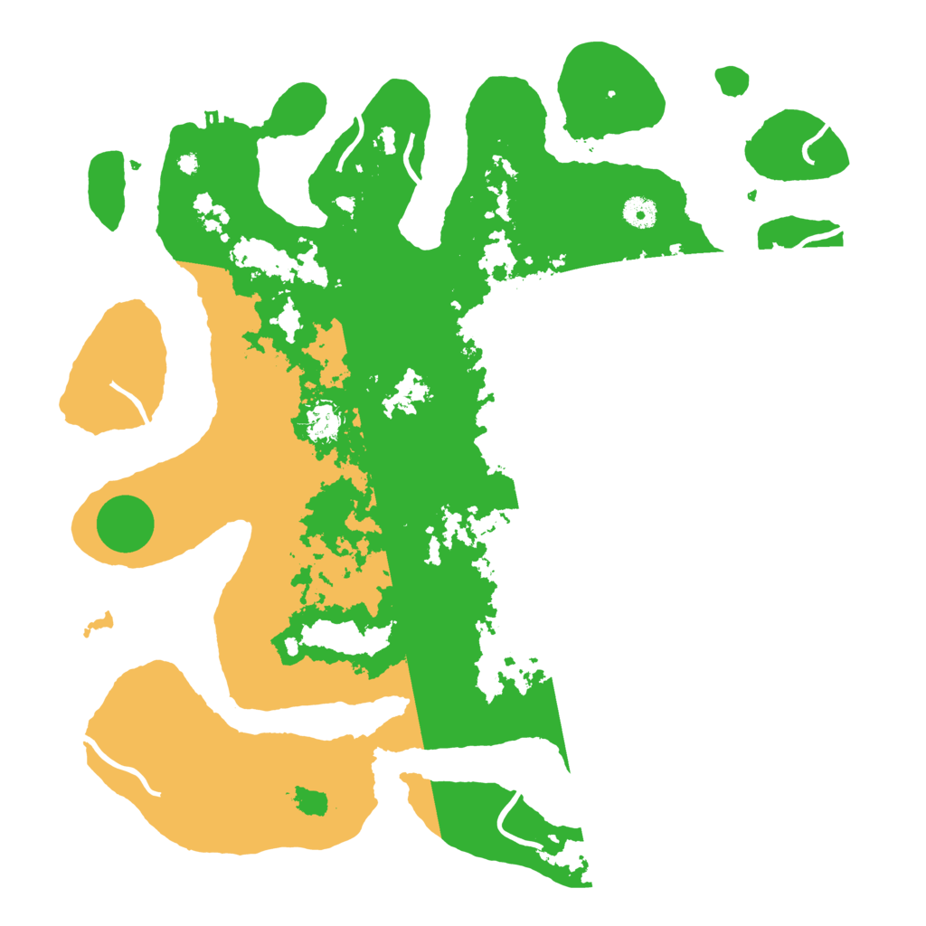 Biome Rust Map: Procedural Map, Size: 4250, Seed: 8206