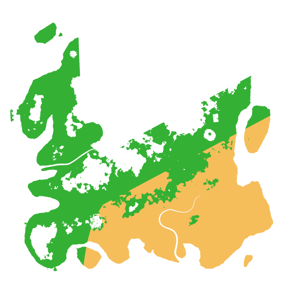 Biome Rust Map: Procedural Map, Size: 3800, Seed: 4712415