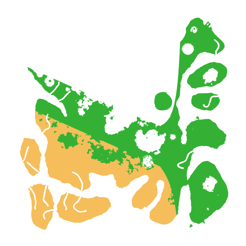 Biome Rust Map: Procedural Map, Size: 3800, Seed: 2092458