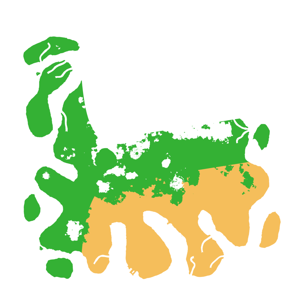 Biome Rust Map: Procedural Map, Size: 3800, Seed: 265701