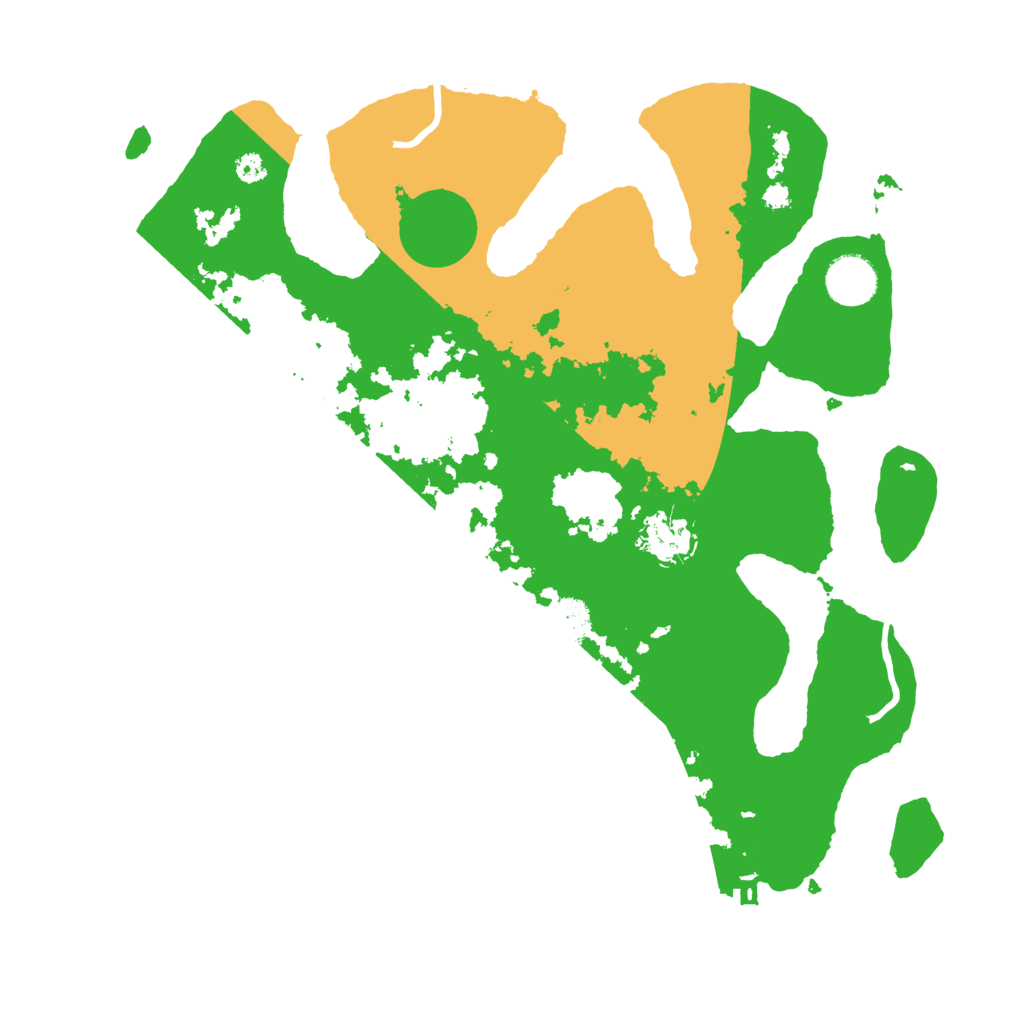 Biome Rust Map: Procedural Map, Size: 3550, Seed: 715291