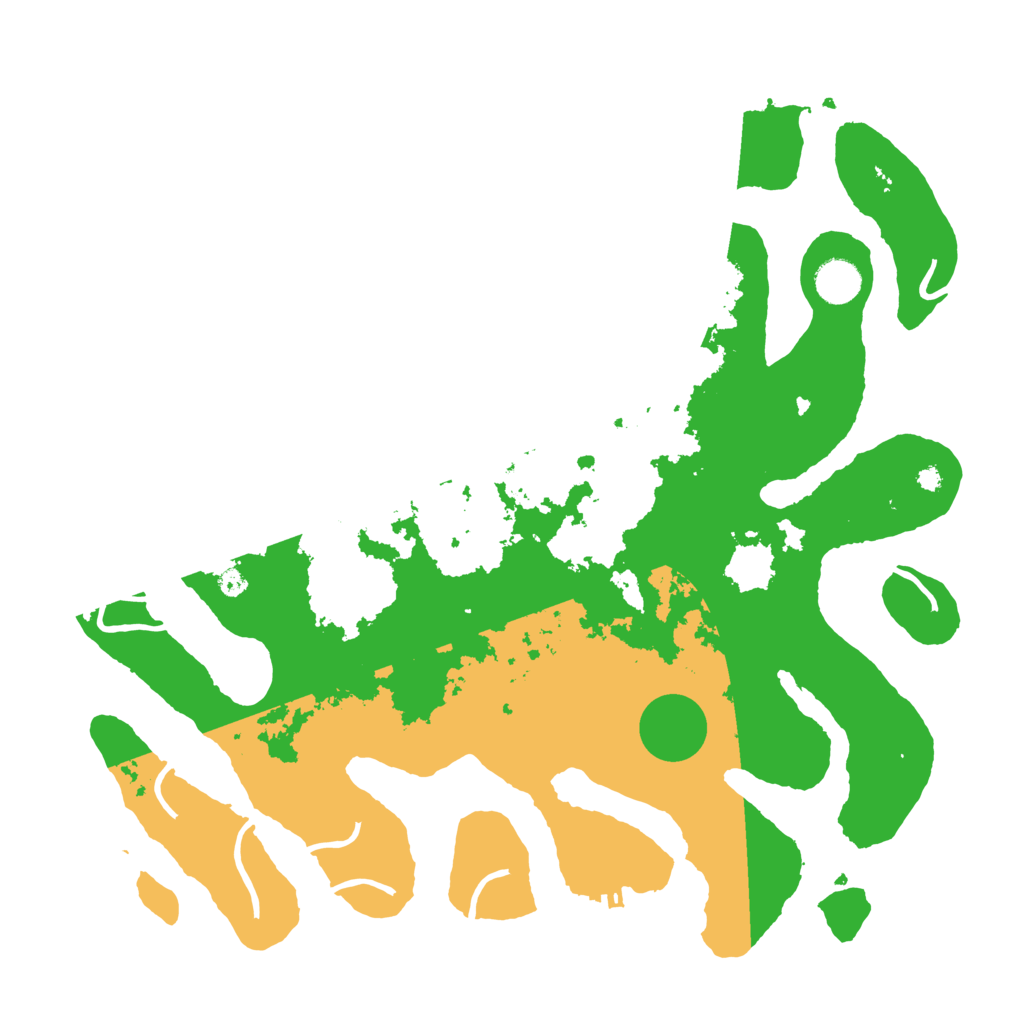 Biome Rust Map: Procedural Map, Size: 4000, Seed: 613914