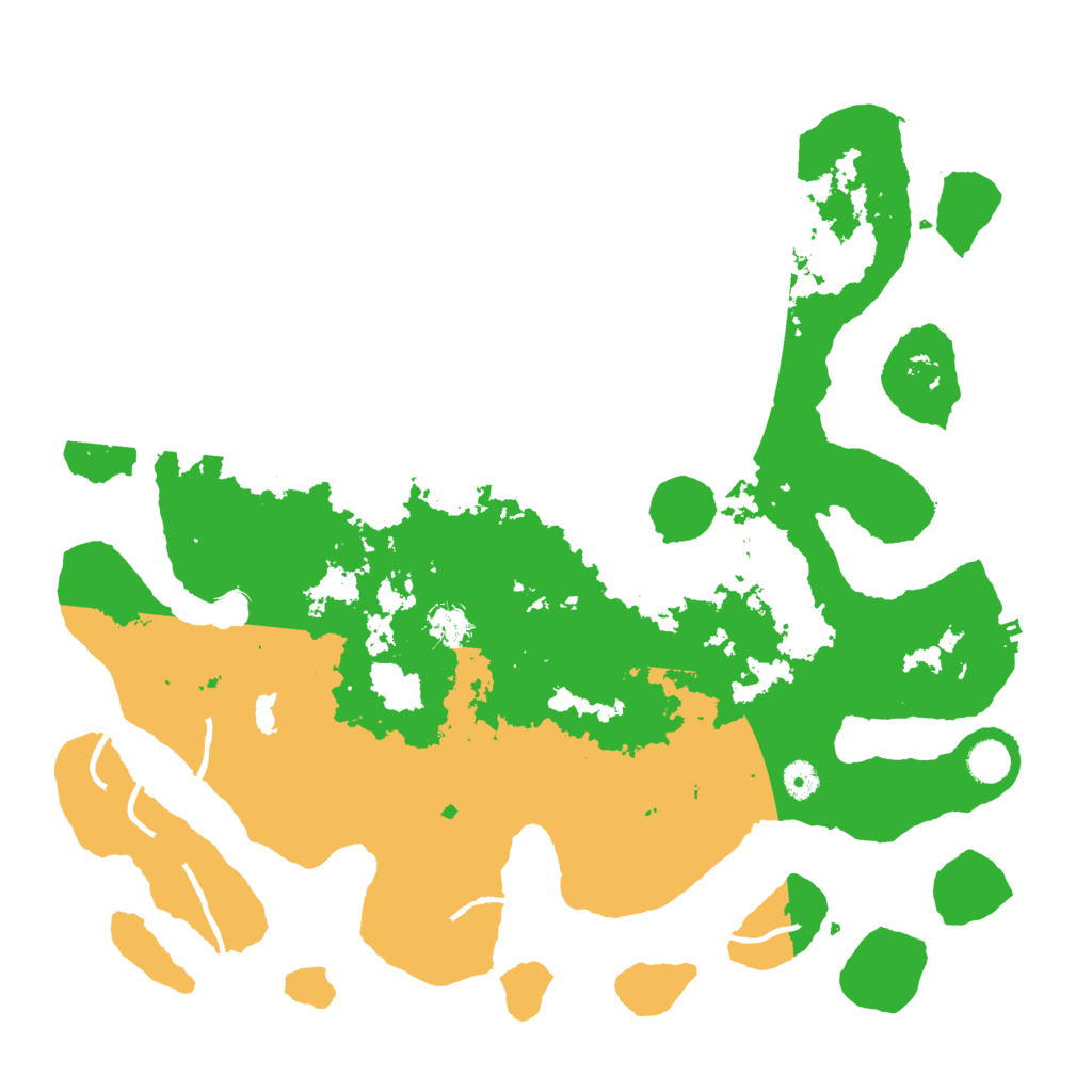 Biome Rust Map: Procedural Map, Size: 4500, Seed: 5839258