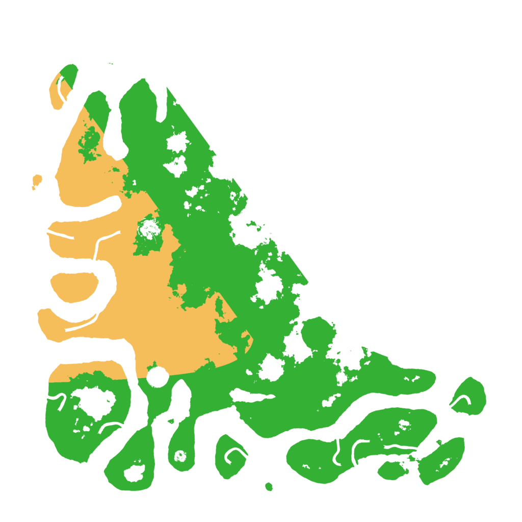 Biome Rust Map: Procedural Map, Size: 4500, Seed: 831464734