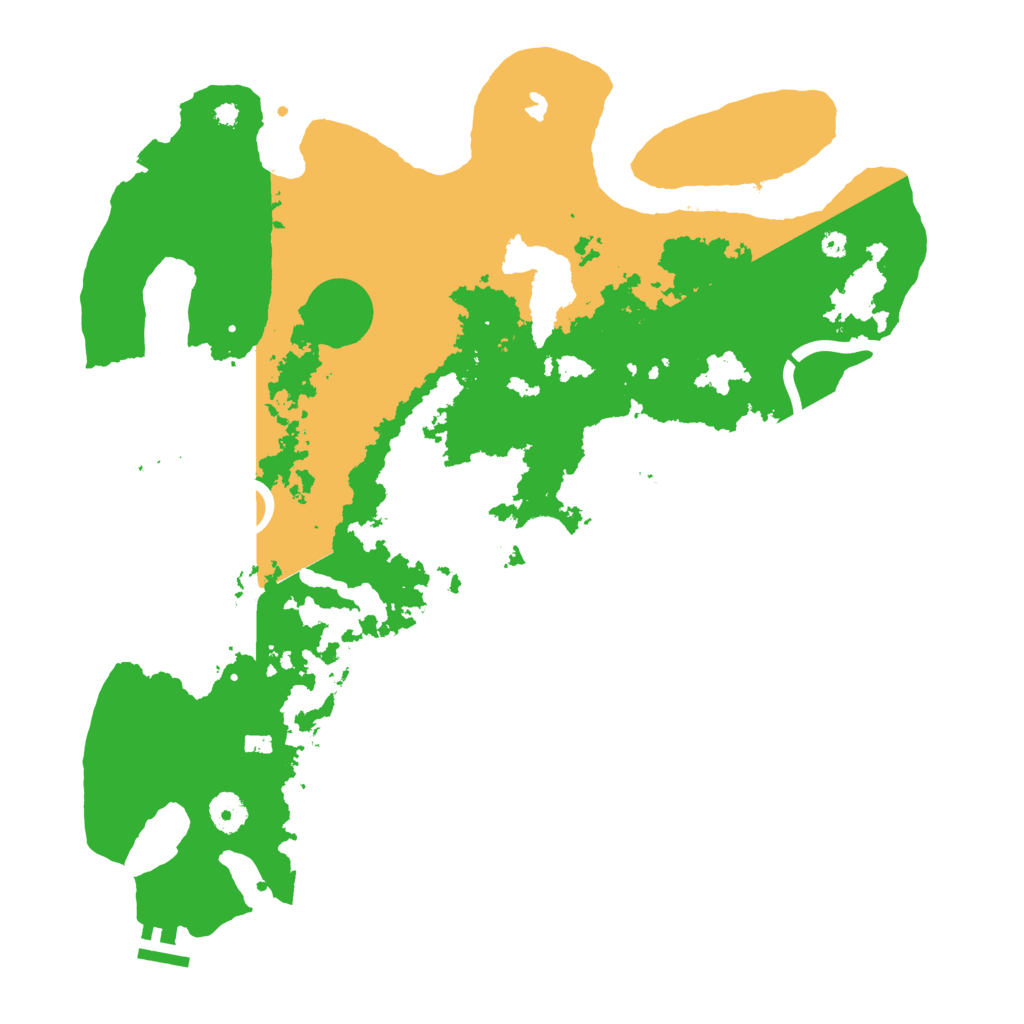 Biome Rust Map: Procedural Map, Size: 4000, Seed: 2123412