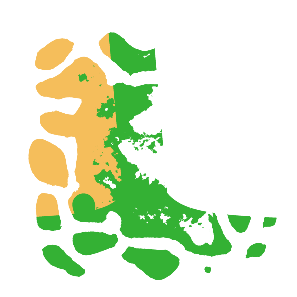 Biome Rust Map: Barren, Size: 3500, Seed: 2492566