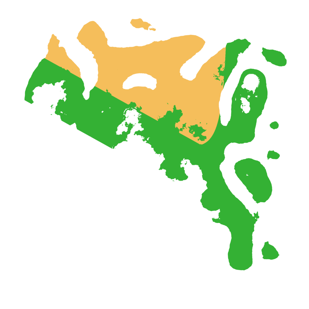 Biome Rust Map: Barren, Size: 3500, Seed: 4211019