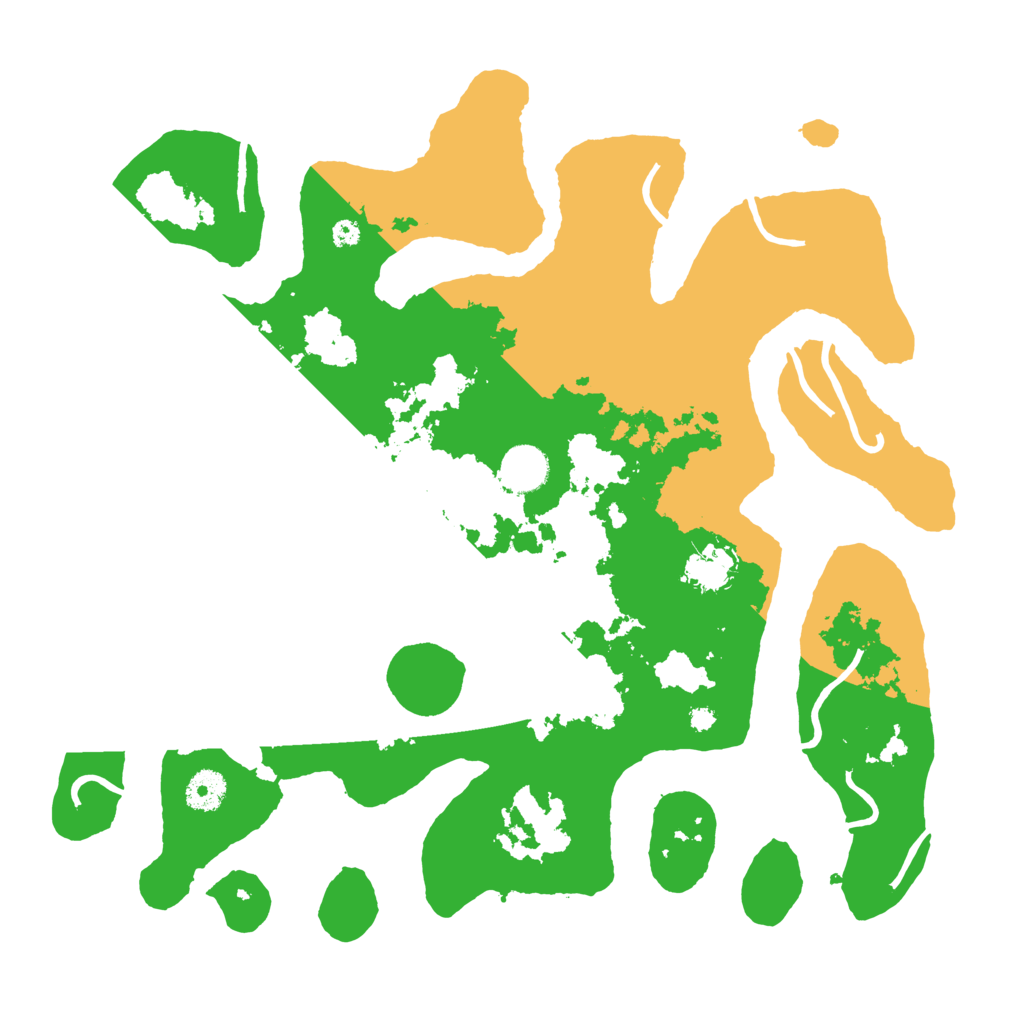 Biome Rust Map: Procedural Map, Size: 3800, Seed: 1535058