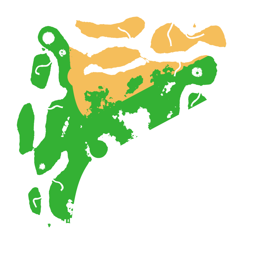 Biome Rust Map: Procedural Map, Size: 3800, Seed: 1816149