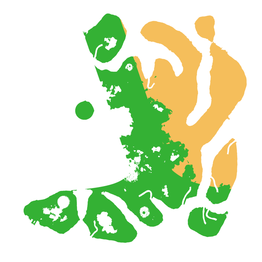 Biome Rust Map: Procedural Map, Size: 3800, Seed: 2660983