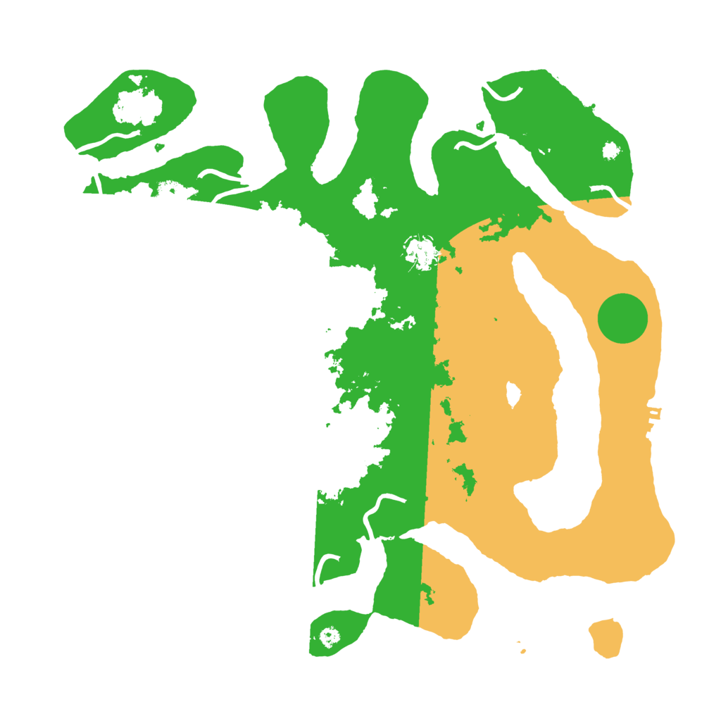 Biome Rust Map: Procedural Map, Size: 3800, Seed: 3170997