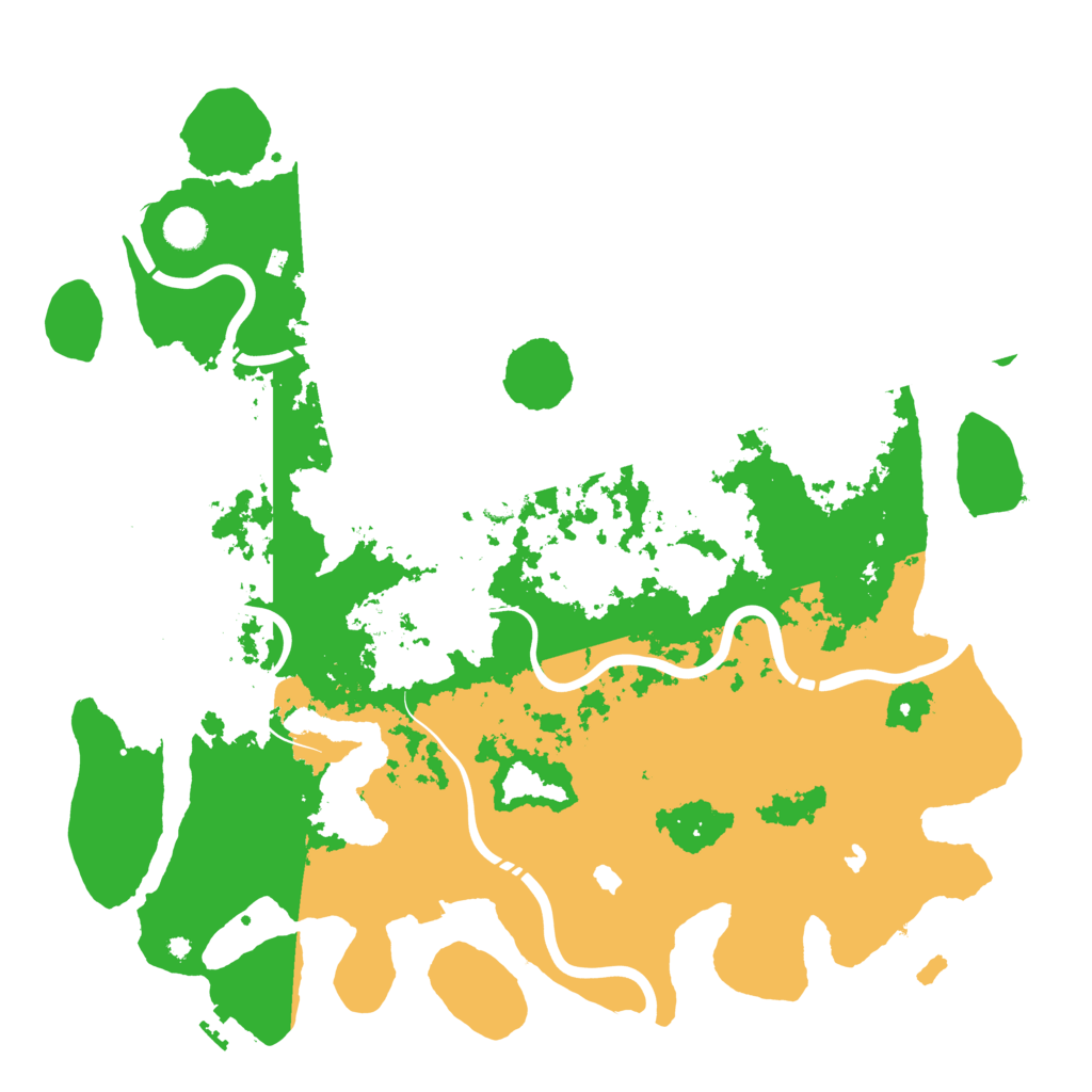 Biome Rust Map: Procedural Map, Size: 4500, Seed: 89835