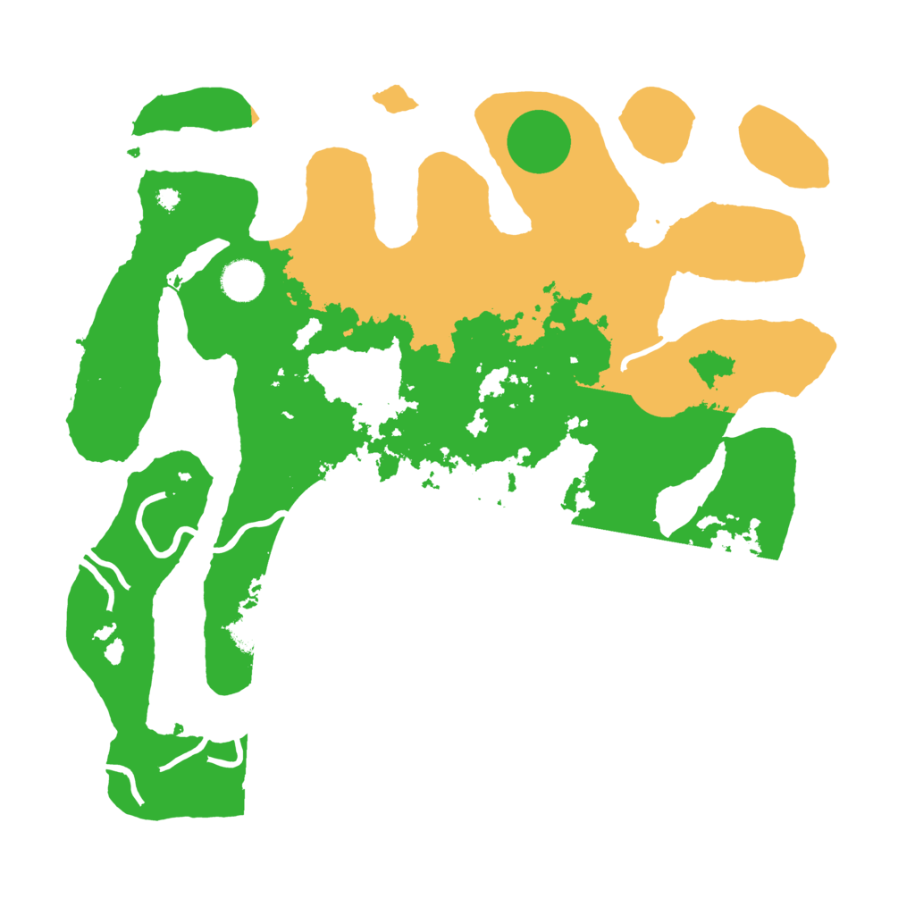 Biome Rust Map: Procedural Map, Size: 3800, Seed: 441695