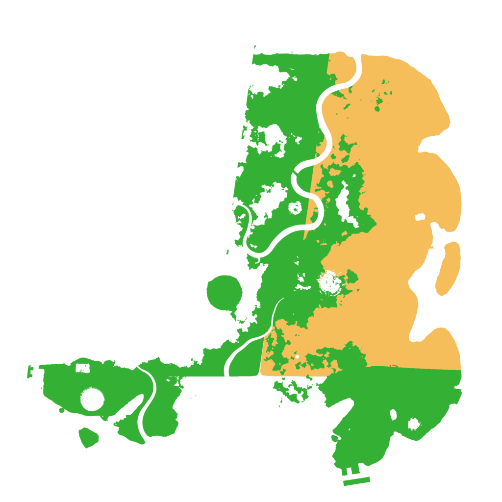 Biome Rust Map: Procedural Map, Size: 3800, Seed: 5162017
