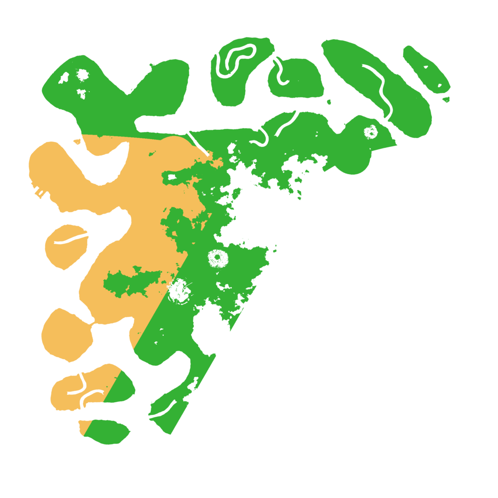 Biome Rust Map: Procedural Map, Size: 3800, Seed: 938509