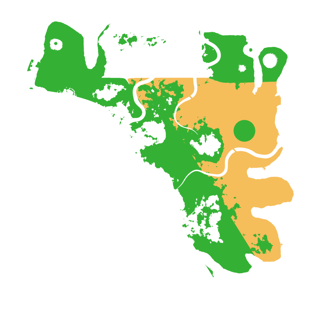 Biome Rust Map: Procedural Map, Size: 3800, Seed: 3461495
