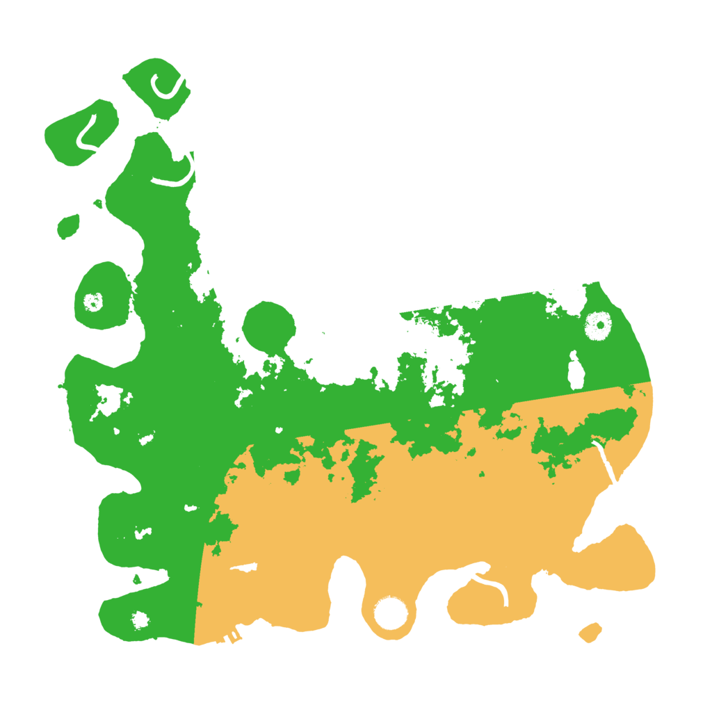 Biome Rust Map: Procedural Map, Size: 3800, Seed: 3024544