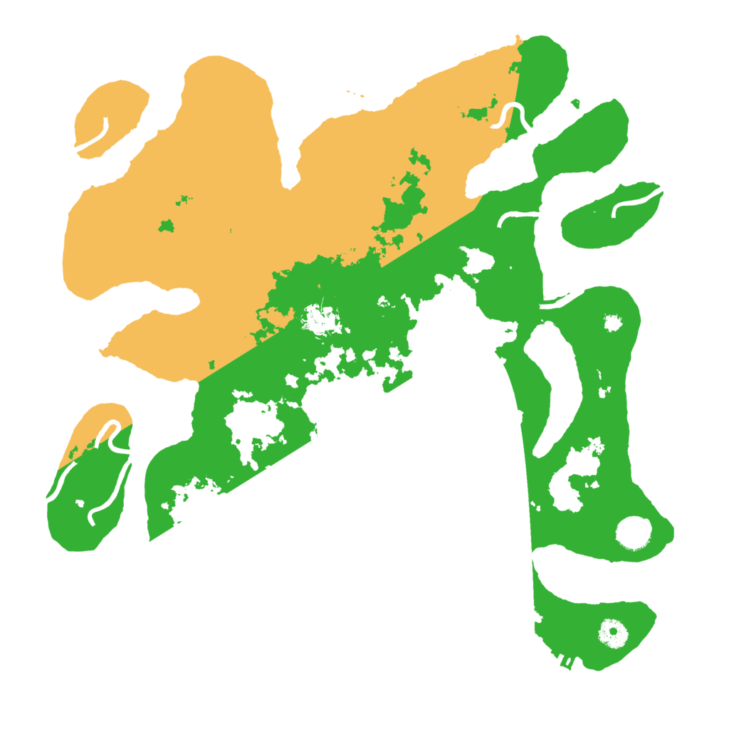 Biome Rust Map: Procedural Map, Size: 3800, Seed: 1187731