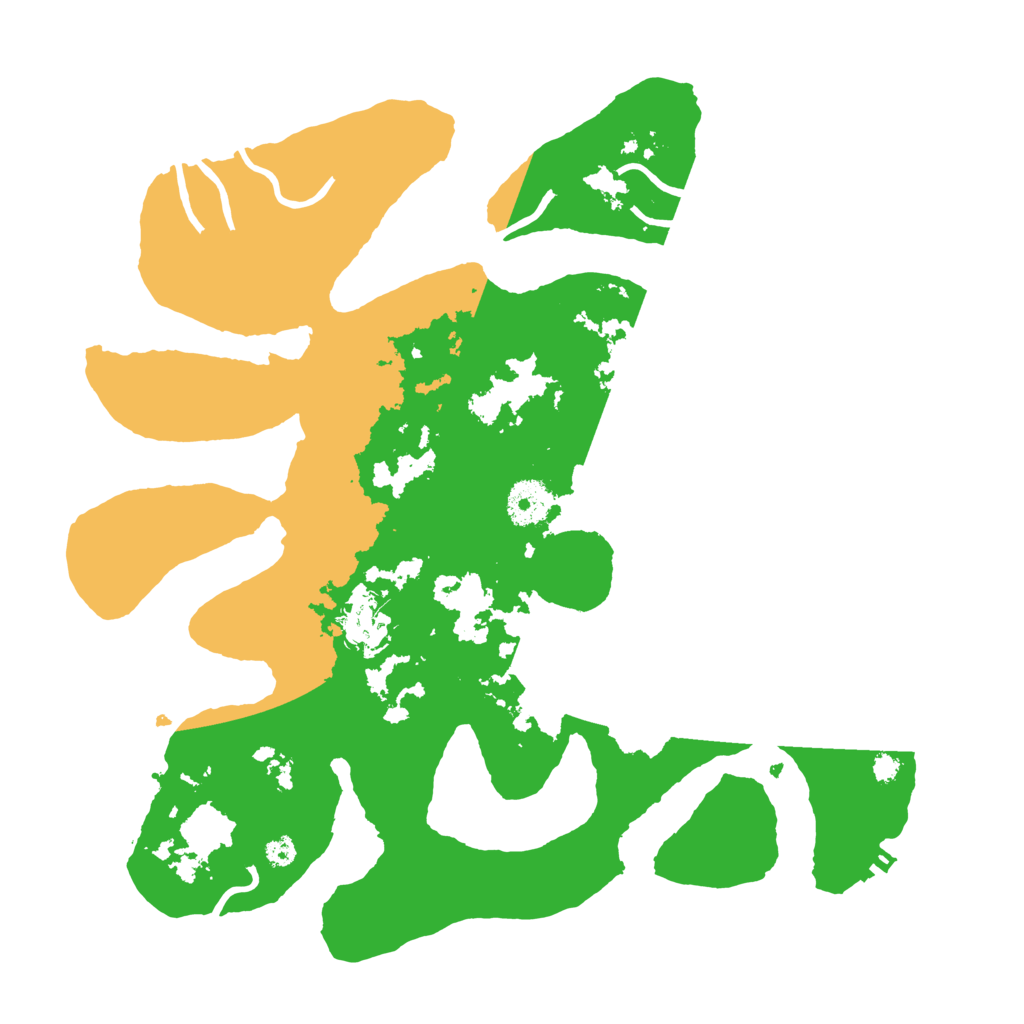 Biome Rust Map: Procedural Map, Size: 3500, Seed: 21183026