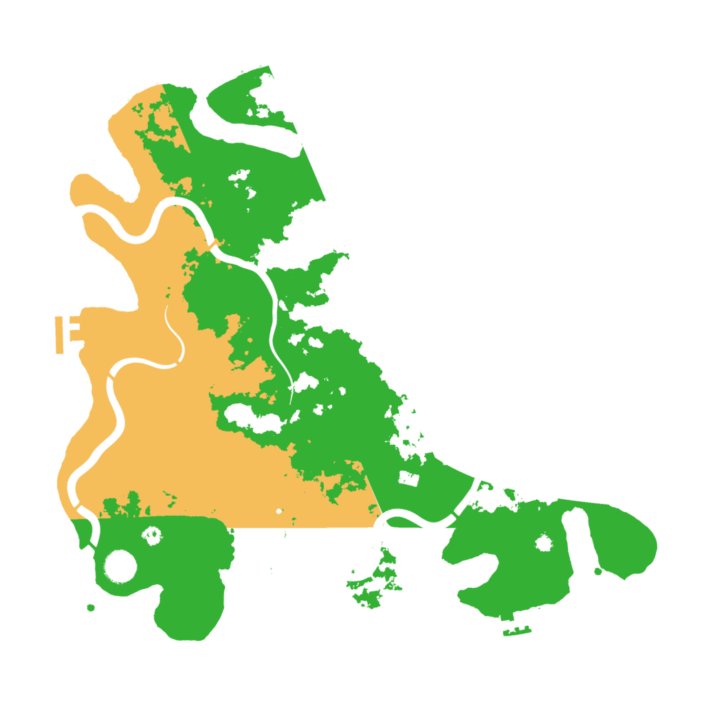 Biome Rust Map: Procedural Map, Size: 3800, Seed: 3519793