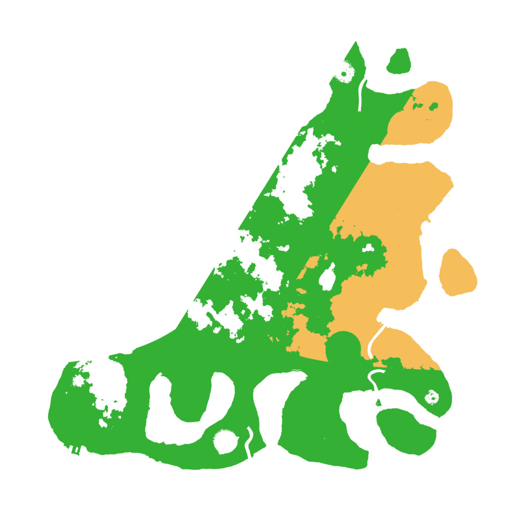 Biome Rust Map: Procedural Map, Size: 3800, Seed: 4611745