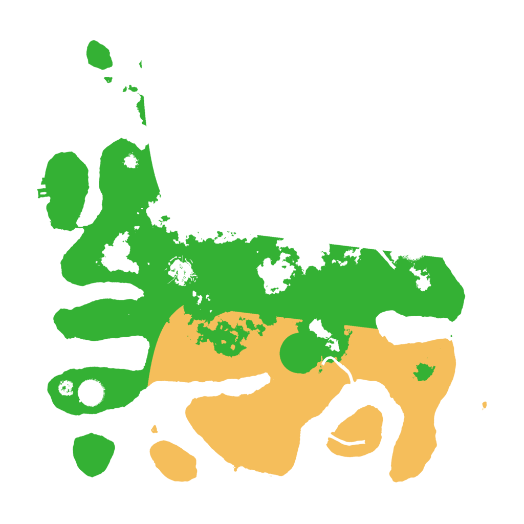 Biome Rust Map: Procedural Map, Size: 3500, Seed: 1899204561