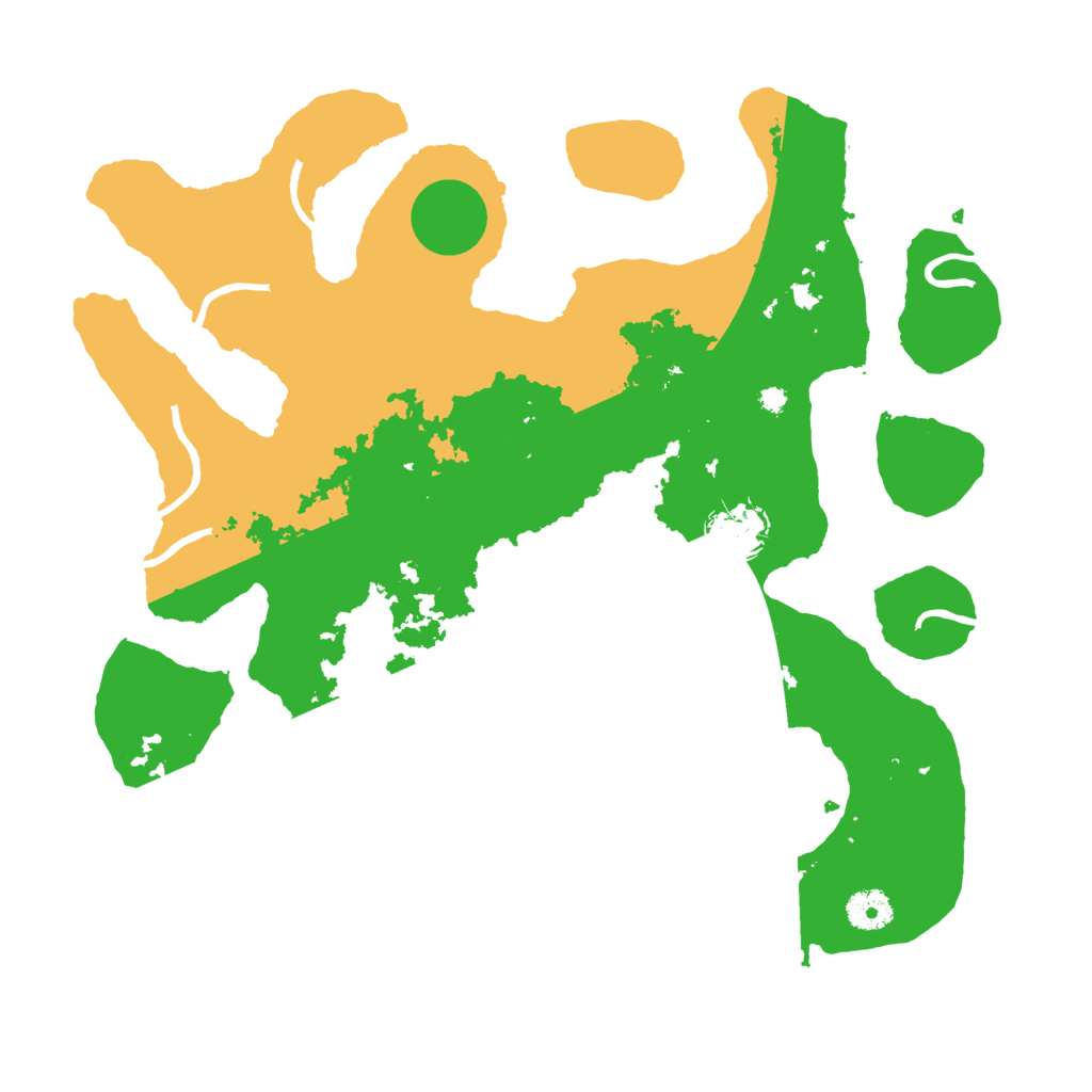 Biome Rust Map: Procedural Map, Size: 3800, Seed: 902115