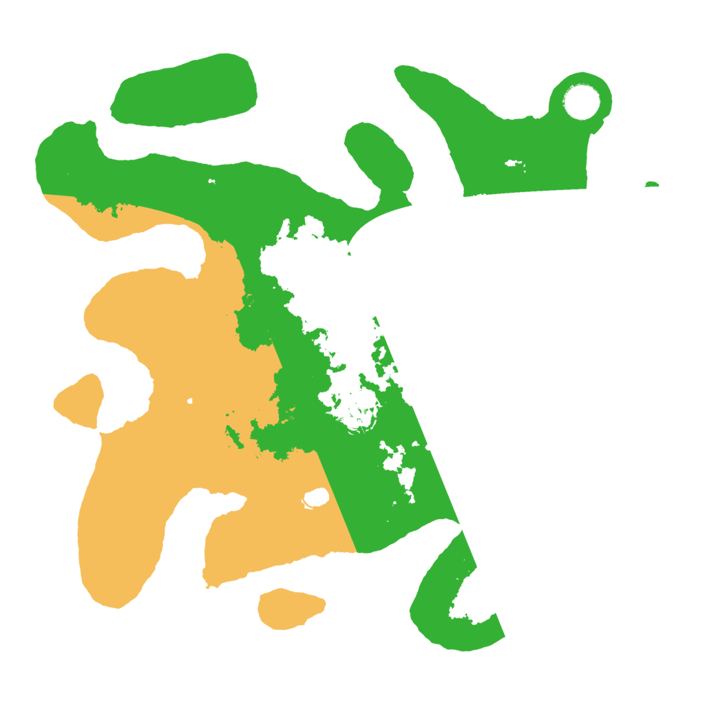 Biome Rust Map: Barren, Size: 3500, Seed: 1412258