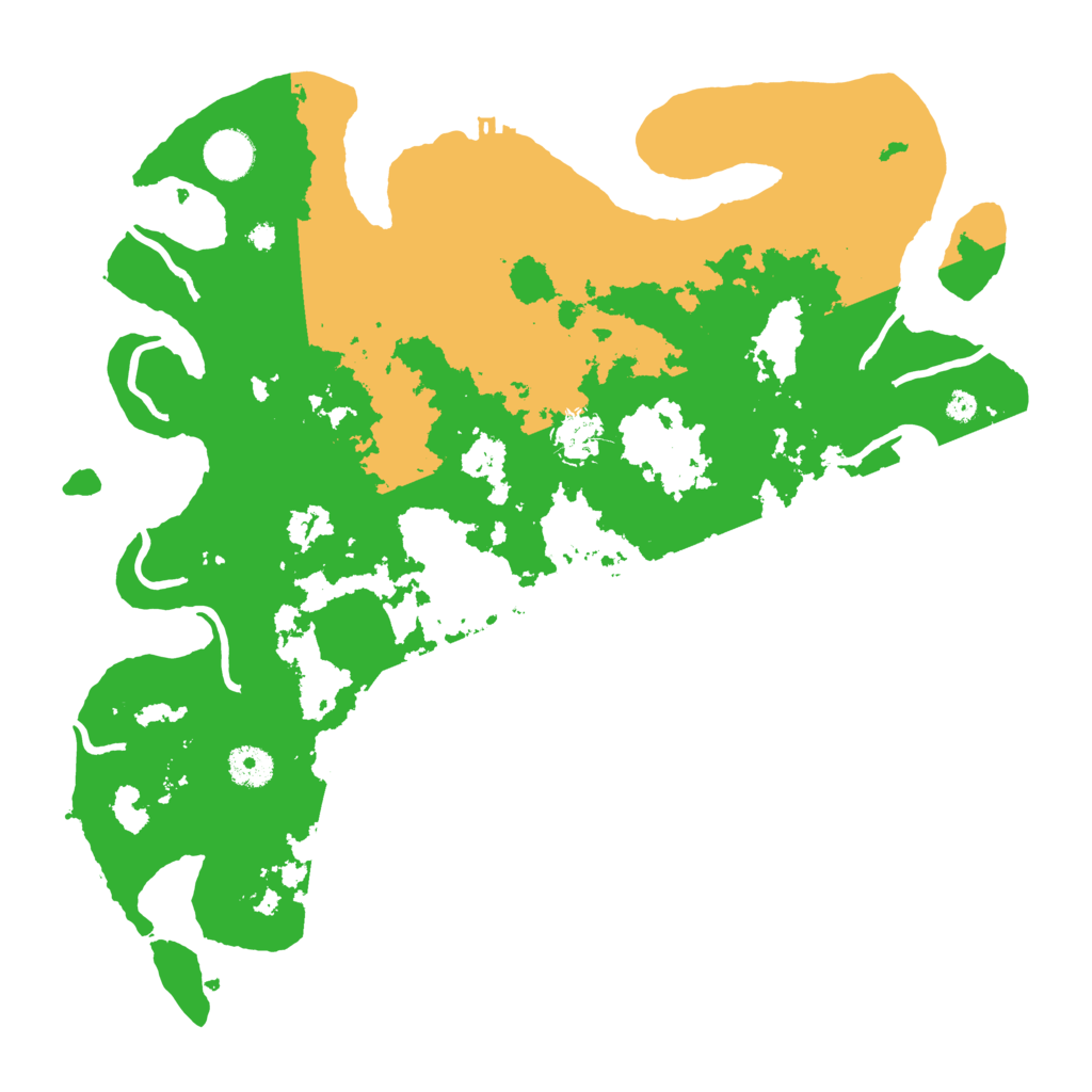 Biome Rust Map: Procedural Map, Size: 3800, Seed: 1927559