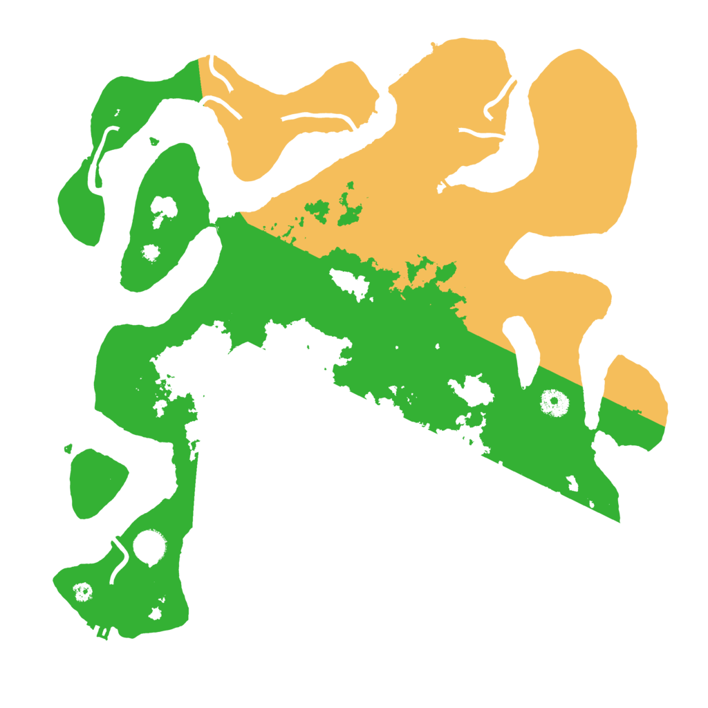 Biome Rust Map: Procedural Map, Size: 3800, Seed: 6336382