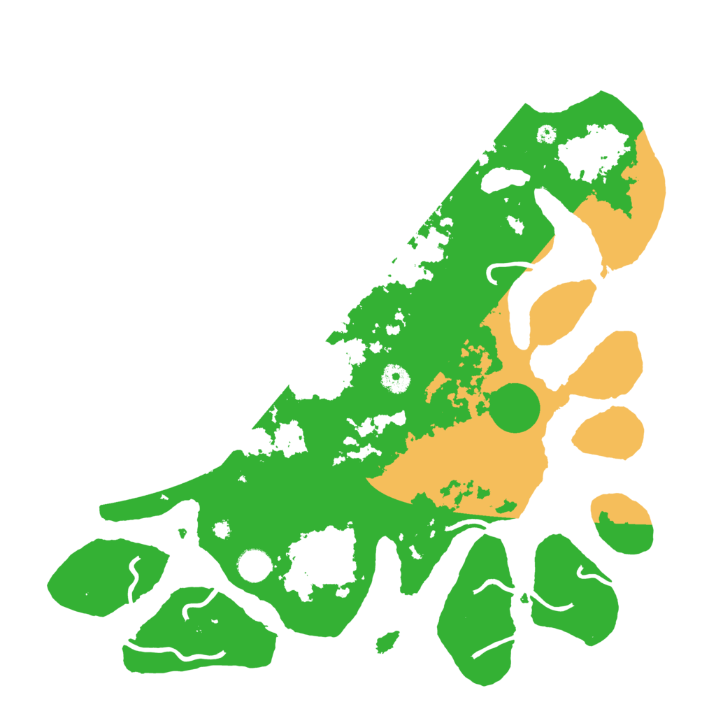 Biome Rust Map: Procedural Map, Size: 3800, Seed: 2818339