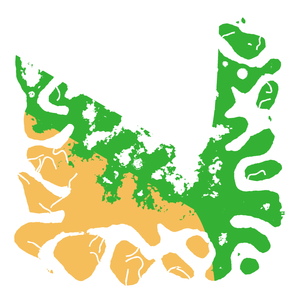 Biome Rust Map: Procedural Map, Size: 5000, Seed: 1880723184