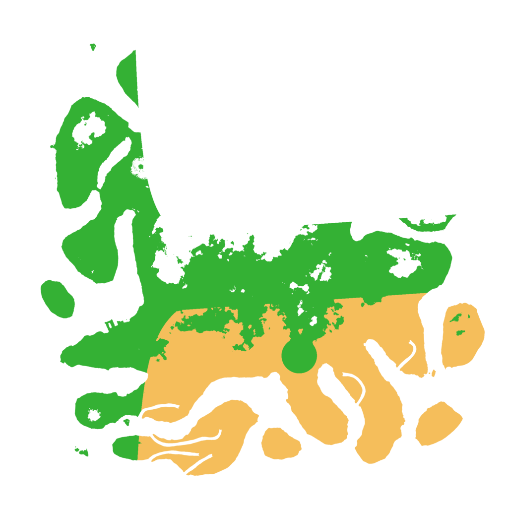 Biome Rust Map: Procedural Map, Size: 3800, Seed: 1703948