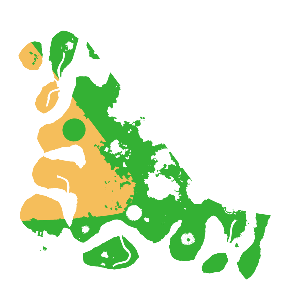 Biome Rust Map: Procedural Map, Size: 3500, Seed: 4206656