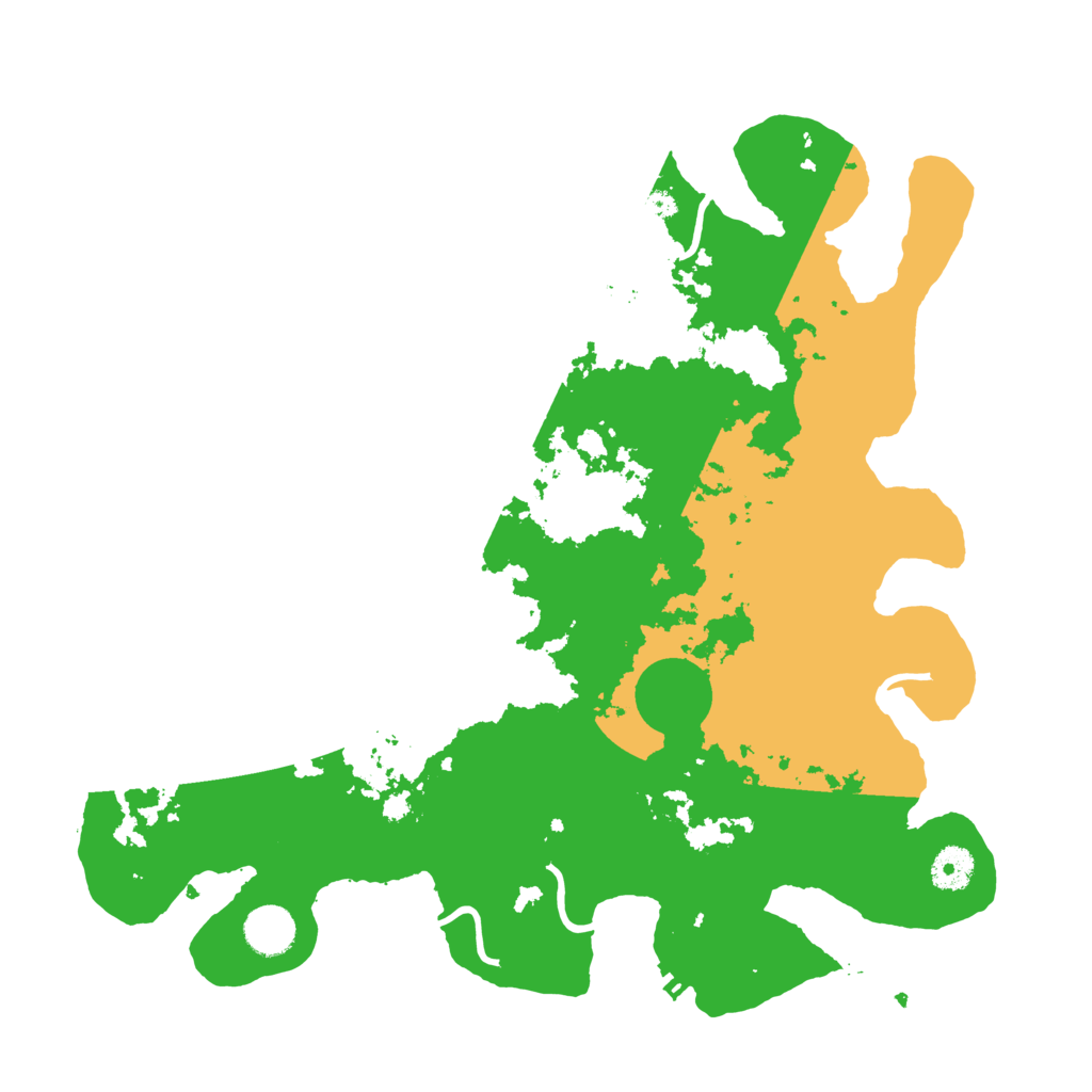 Biome Rust Map: Procedural Map, Size: 3800, Seed: 160822