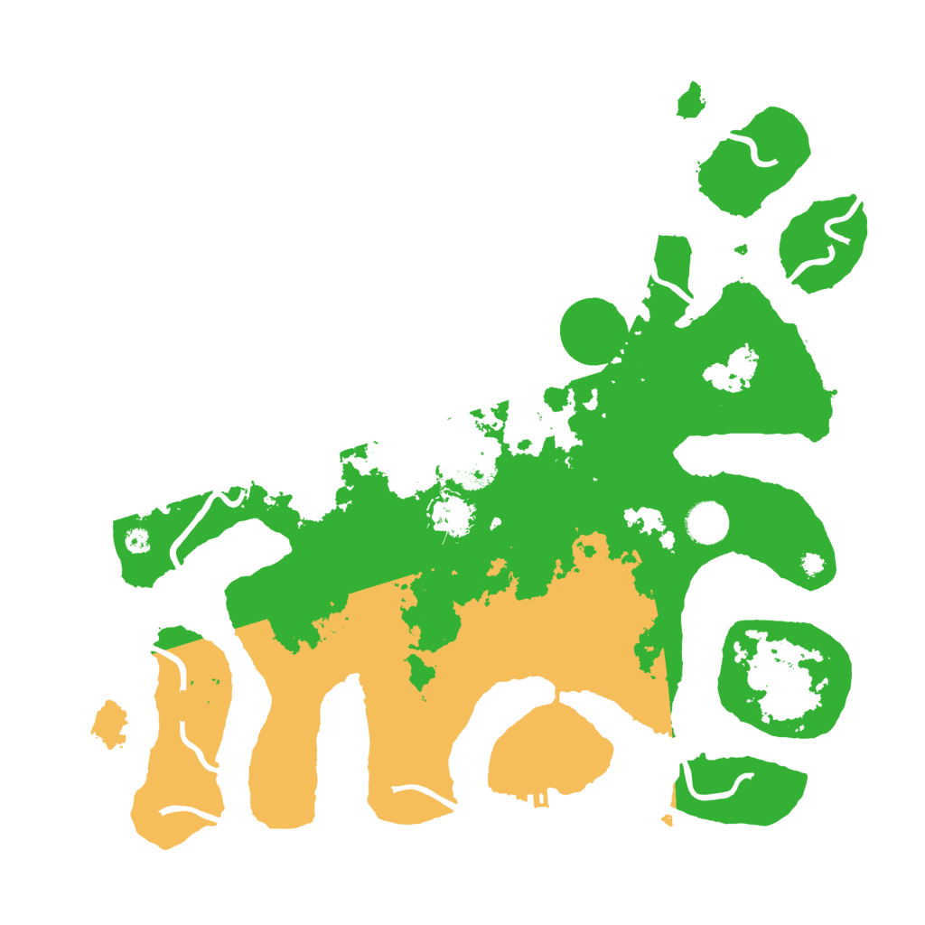 Biome Rust Map: Procedural Map, Size: 3800, Seed: 1760825