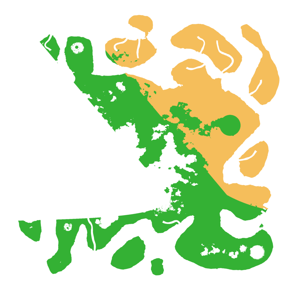 Biome Rust Map: Procedural Map, Size: 3800, Seed: 20125