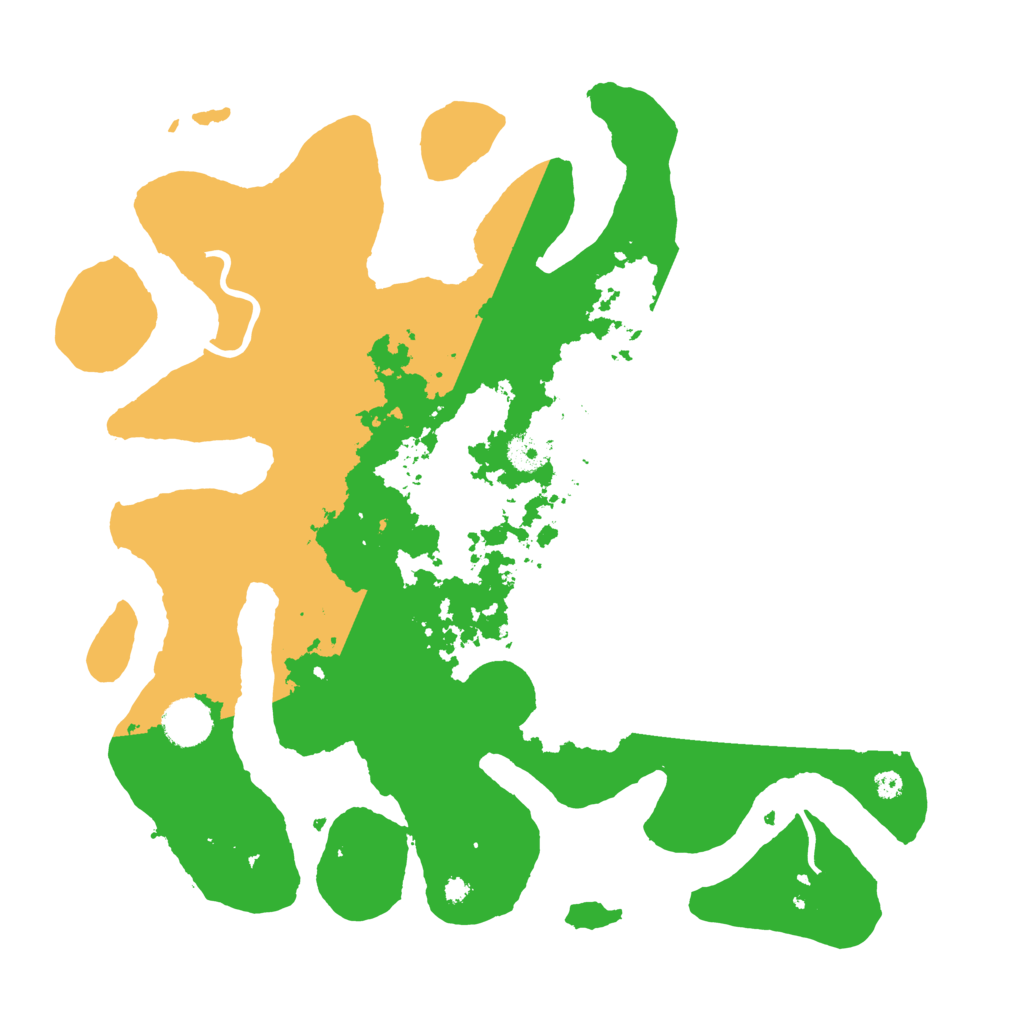 Biome Rust Map: Procedural Map, Size: 3800, Seed: 3761412