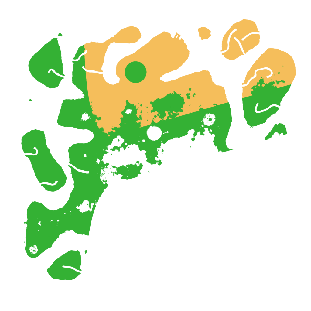 Biome Rust Map: Procedural Map, Size: 3800, Seed: 5128241