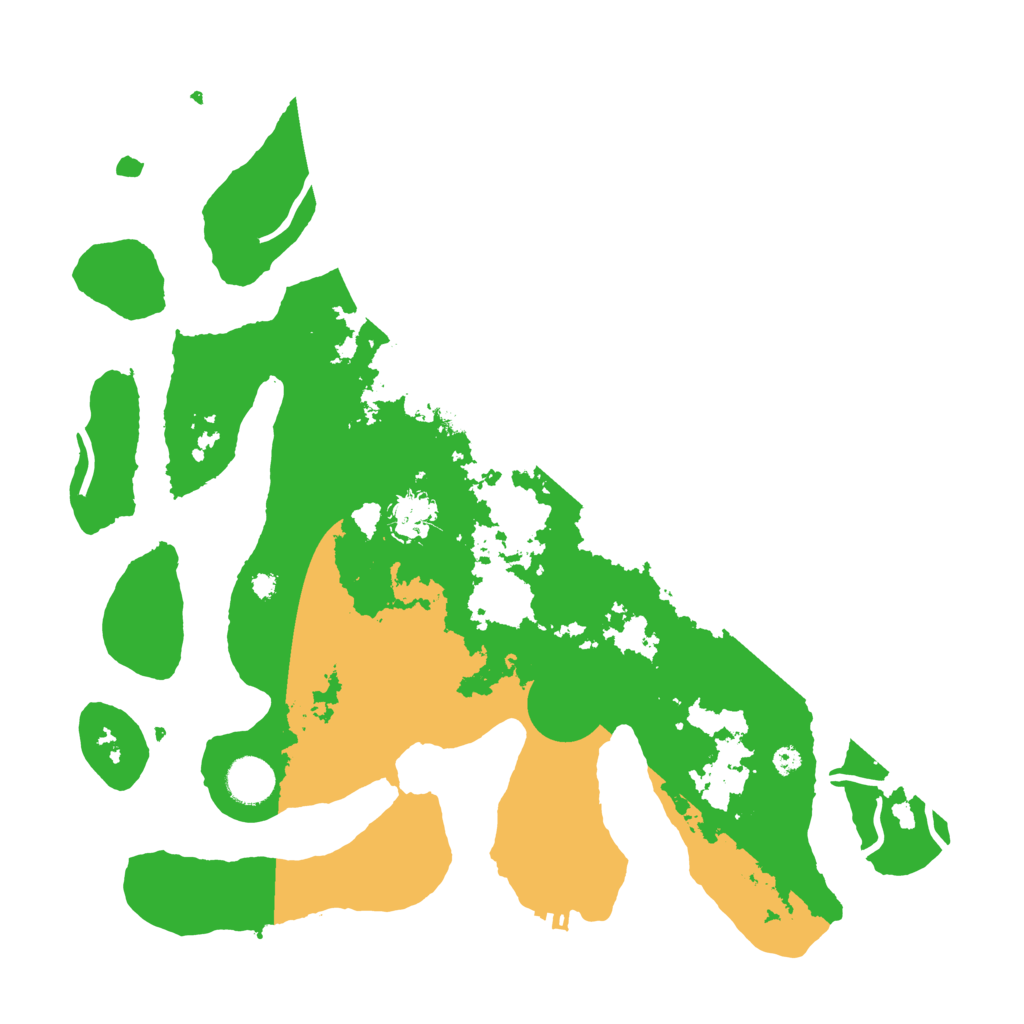 Biome Rust Map: Procedural Map, Size: 3800, Seed: 4854813