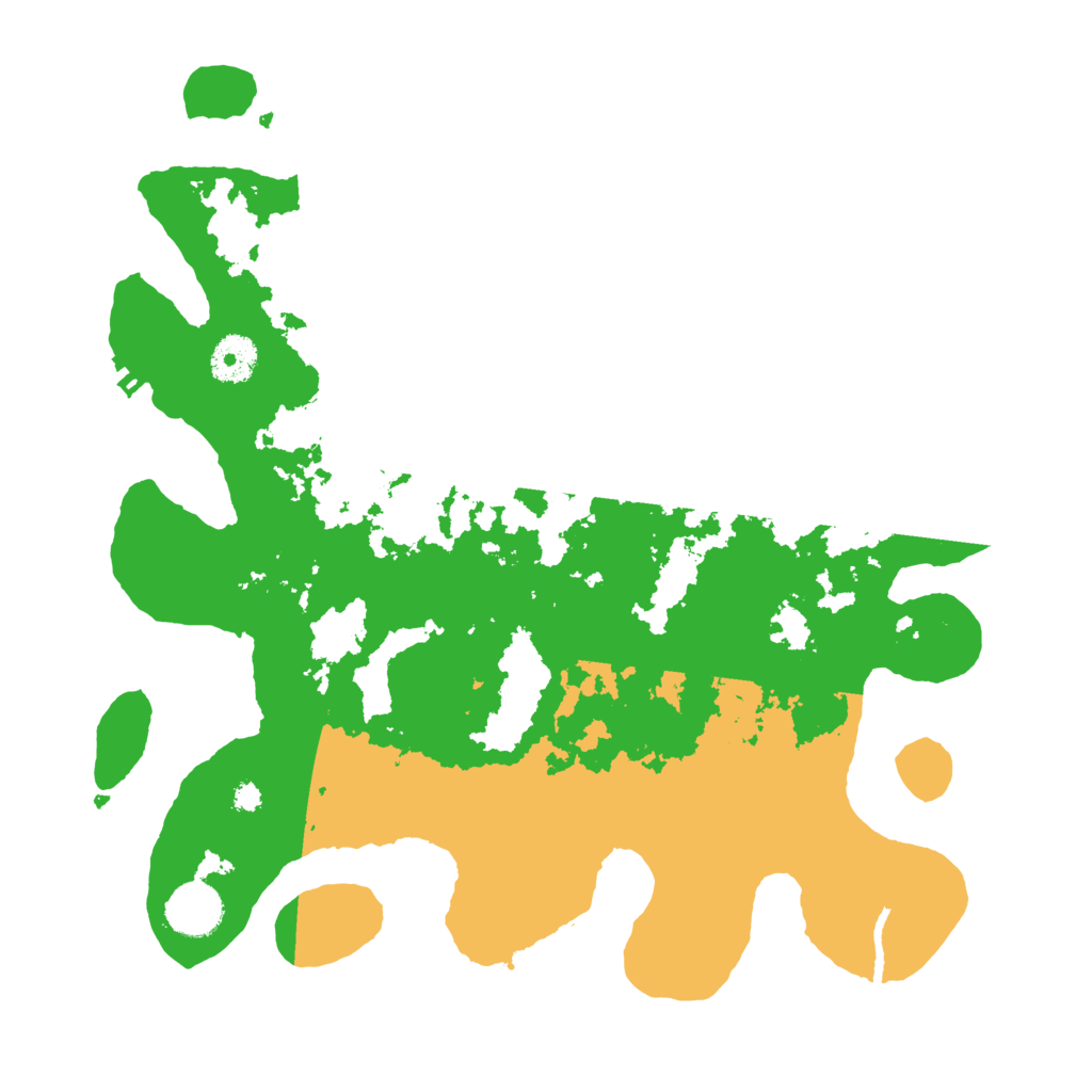 Biome Rust Map: Procedural Map, Size: 3500, Seed: 3194689