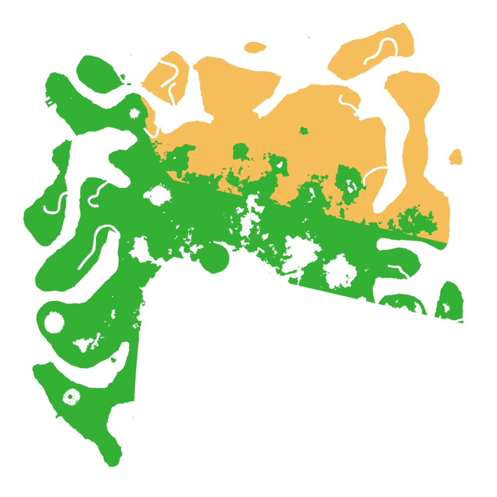 Biome Rust Map: Procedural Map, Size: 4500, Seed: 2232567