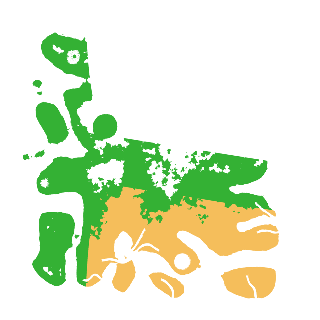 Biome Rust Map: Procedural Map, Size: 3500, Seed: 1456394